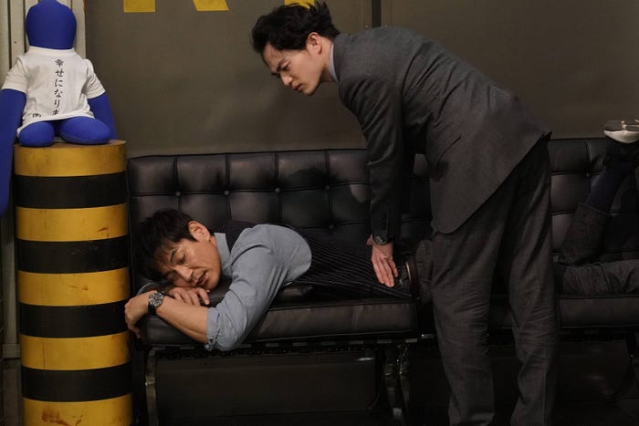 沢村一樹、森永悠希/「絶対零度~未然犯罪潜入捜査~」第4話より(C)フジテレビ