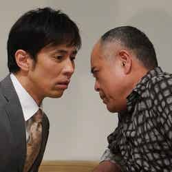 （左から）袴田吉彦、田中要次／「あなたの番です」第7話より（C）日本テレビ