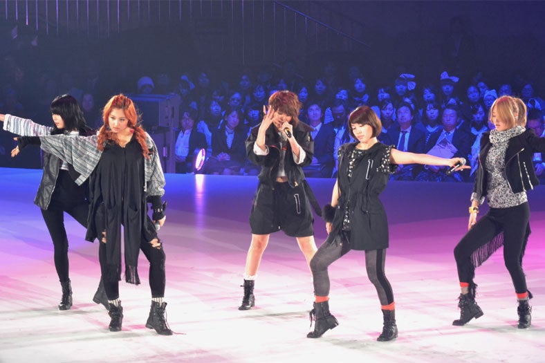 4Minute、両国国技館に降臨 セクシーダンスでファンを魅了