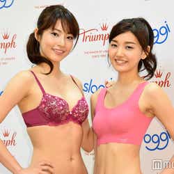 モデルプレス - ランジェリー姿で美ボディを披露 新トリンプ・イメージガール発表