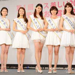 （左から）西本有希さん、中谷モニカさん、是永瞳さん、奥山かずささん、宮本茉由さん （C）モデルプレス