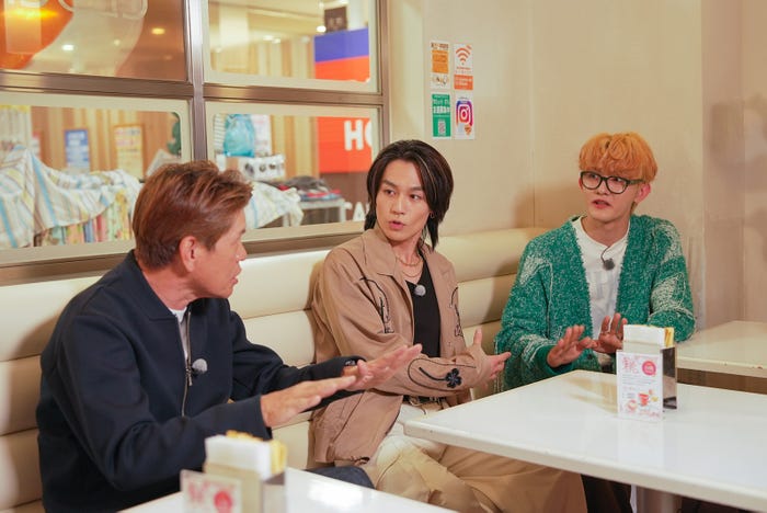 ヒロミ、松田元太、田島将吾(C)日本テレビ