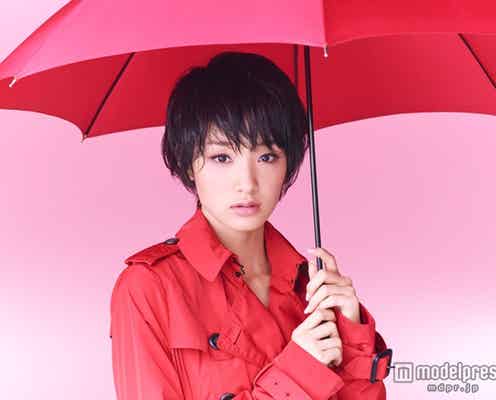 剛力彩芽、雨でびしょ濡れ?姿公開