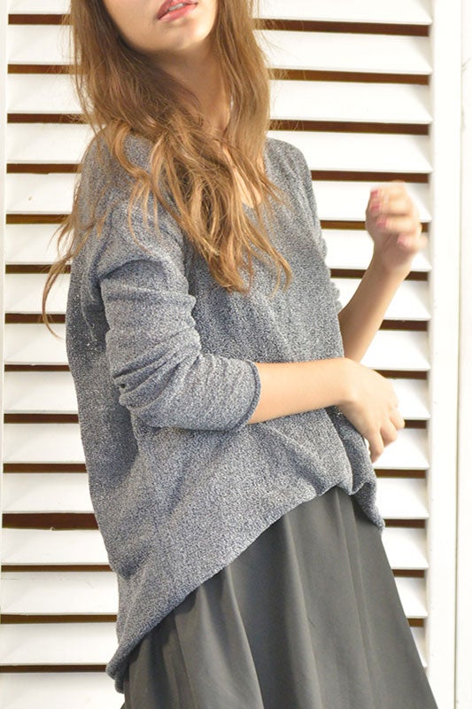 やわらかざっくりニットトップス「coca」3,390円（税込）／画像提供：coca