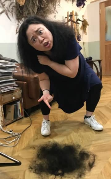 ニッチェ 江上 いつもより 短くした髪型を披露 あー 頭が軽い モデルプレス