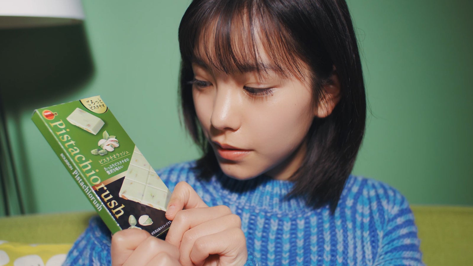 當真あみ／新WEB CMより（提供写真）