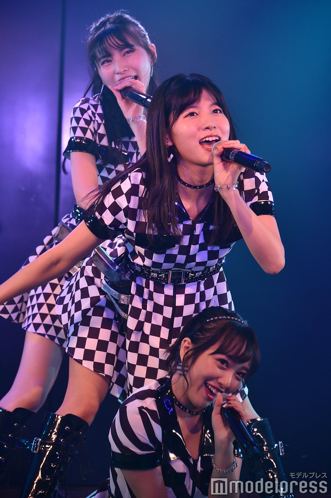 福岡聖菜、谷口めぐ、向井地美音「僕の夏が始まる」公演（C）モデルプレス