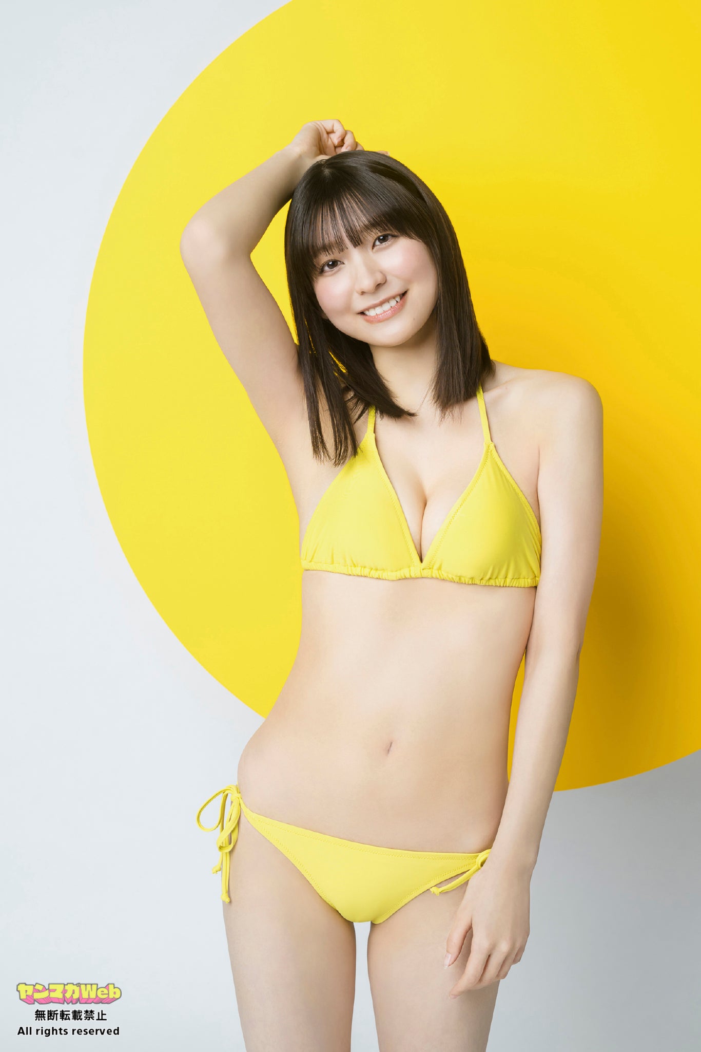 花城奈央（C）大藪達也／ヤンマガWeb