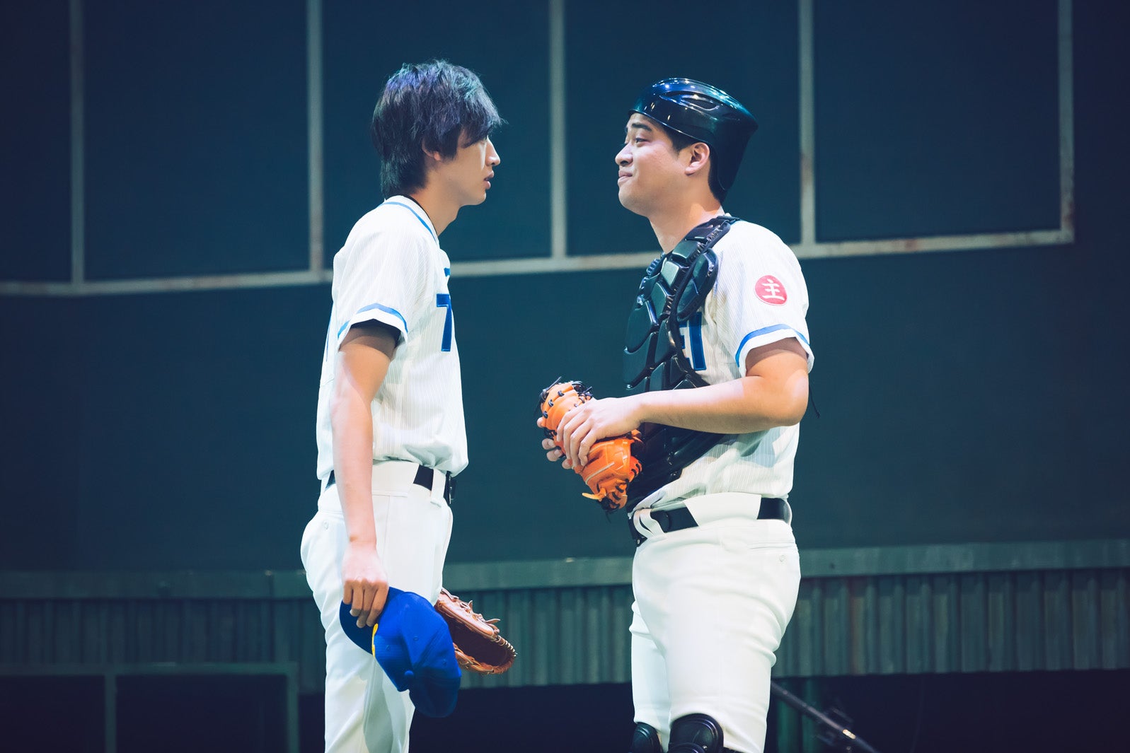 2018年2月上演の「おおきく振りかぶって」より（提供写真）