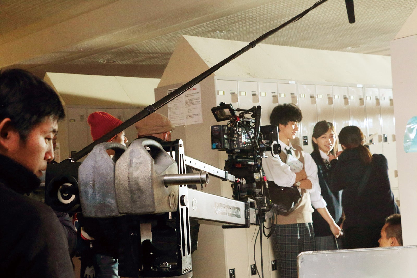 「一週間フレンズ。」撮影メイキングショット（C）2017 葉月抹茶／スクウェアエニックス・映画「一週間フレンズ。」製作委員会