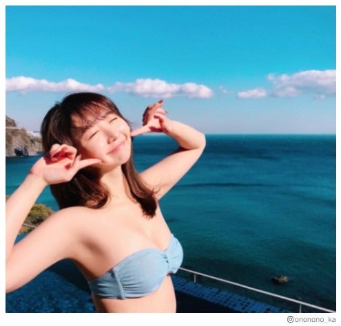 おのののか、美バスト大胆露出　真冬のSEXYビキニショットにファン悶絶「最高です」