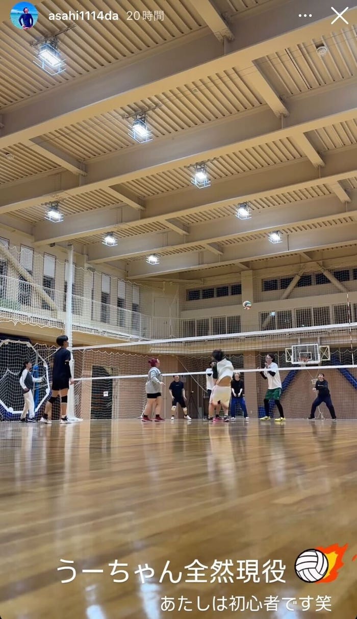 あさひInstagramストーリーズより