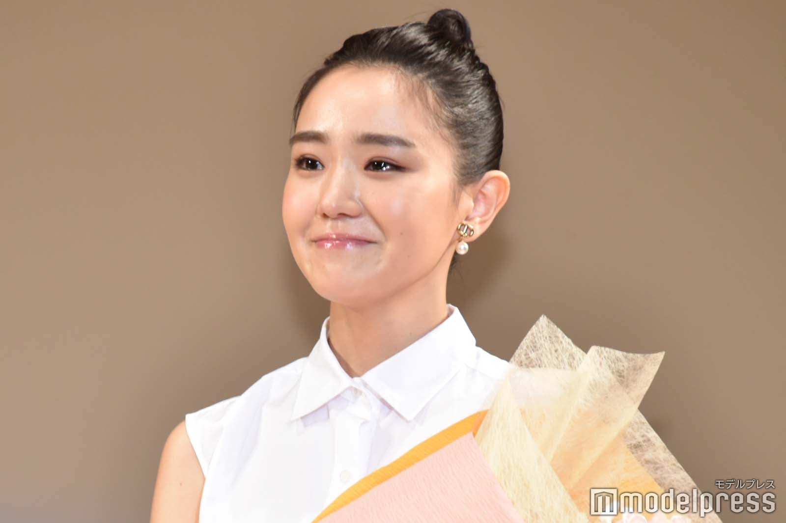 「2023年 エランドール賞」授賞式に登壇した奈緒 （C）モデルプレス