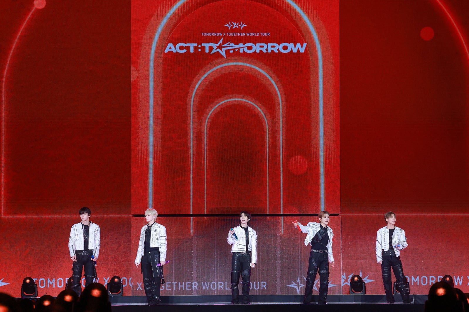 「TOMORROW X TOGETHER WORLD TOUR ＜ACT : TOMORROW＞ IN JAPAN」1月21日公演（P）＆（C）BIGHIT MUSIC