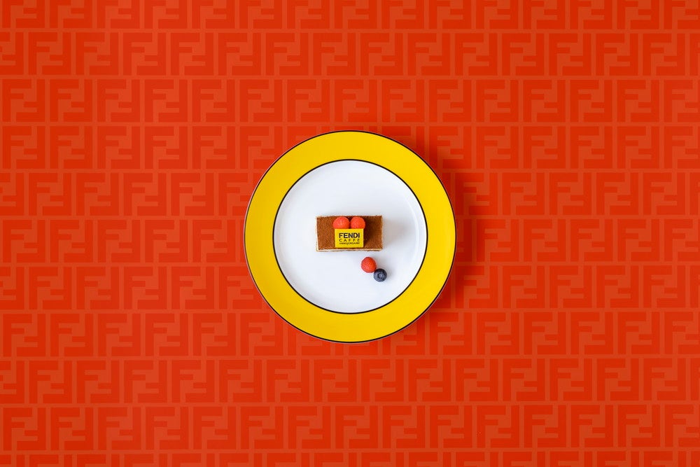 フェンディ カフェ バイ アニヴェルセル／画像提供：フェンディ ジャパン
