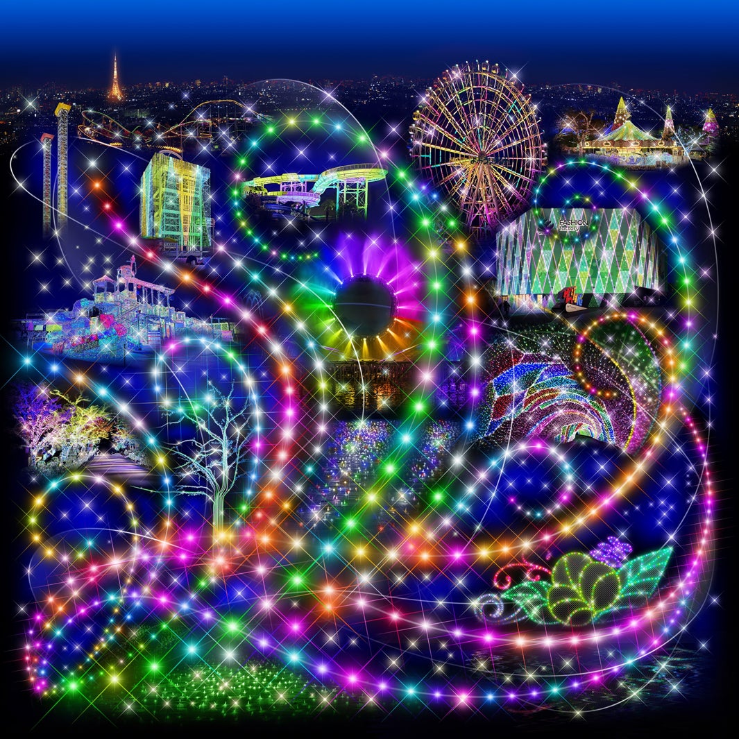 関東最大級の光の絶景「よみうりランド ジュエルミネーション2026」10月29日開幕 地球の宝“緑”に着目した新色ライトアップ