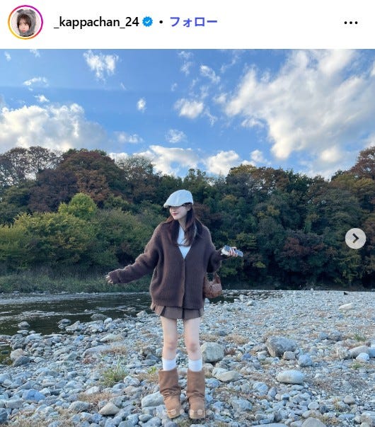 かっぱ公式Instagramより