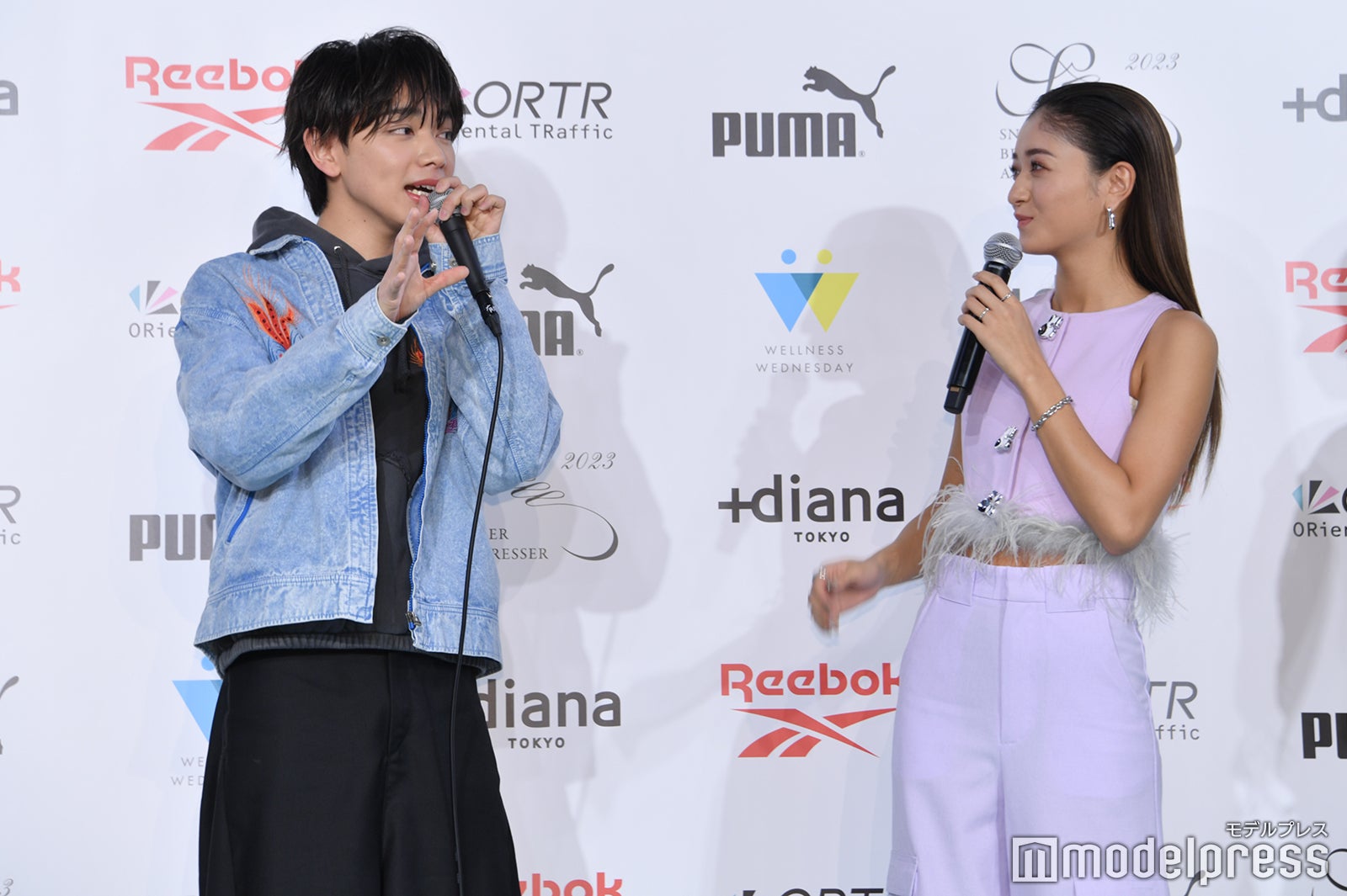 宮世琉弥、みちょぱ （C）モデルプレス