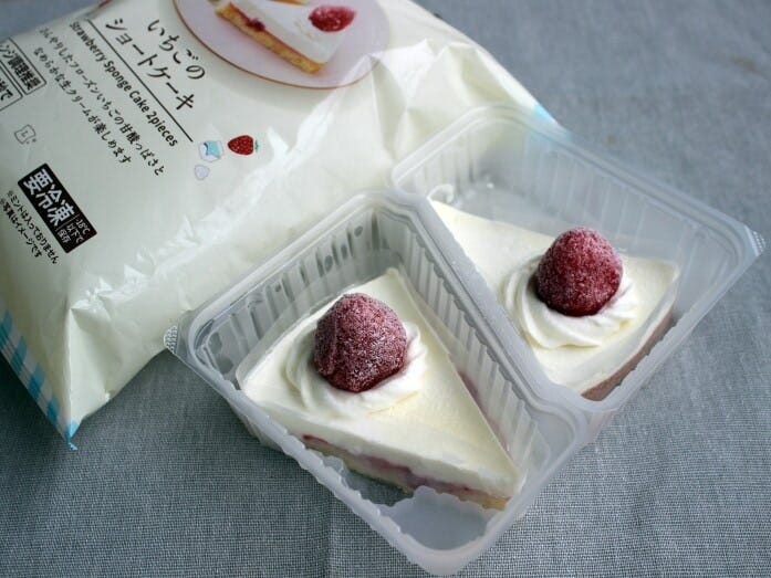 見た目はいちごのショートケーキそのもの！
