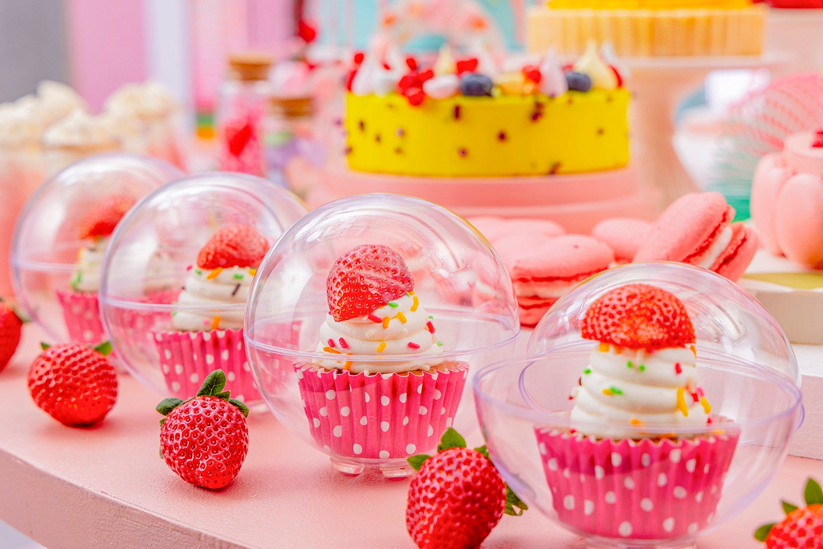 「ストロベリー・ハートファクトリー」いちごスイーツビュッフェ／提供画像