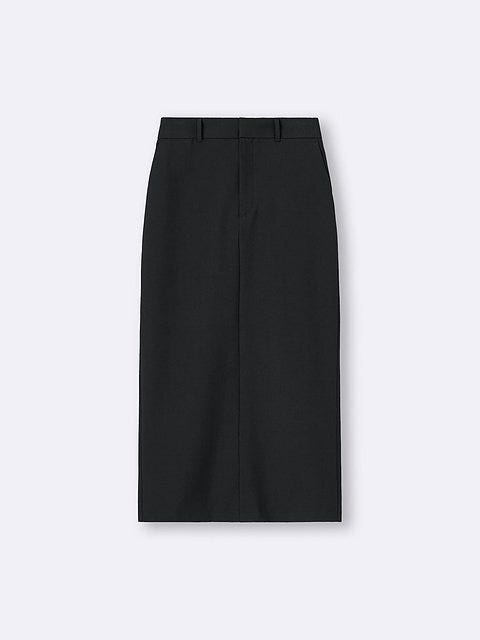 GUのヘビーウェイトスウェットナロースカート