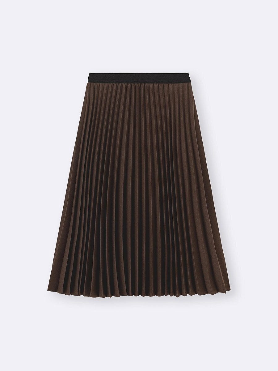 GU プリーツミディスカート GUのプリーツミディスカート