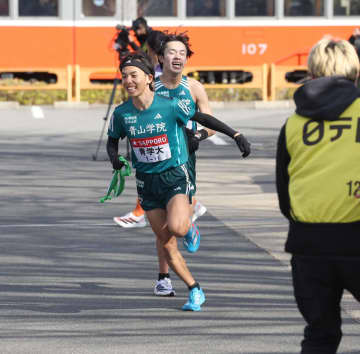 箱根Vの青学大 黒田朝日の給水係、弟・然のメッセージに反響「素敵な兄弟！」「泣けます」「次は然くんの番」