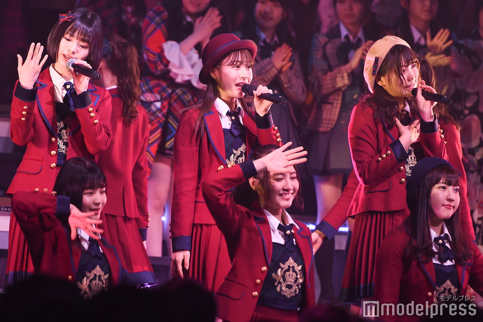 高倉萌香、加藤美南、小熊倫実「AKB48グループリクエストアワー セットリストベスト100 2019」 （C）モデルプレス