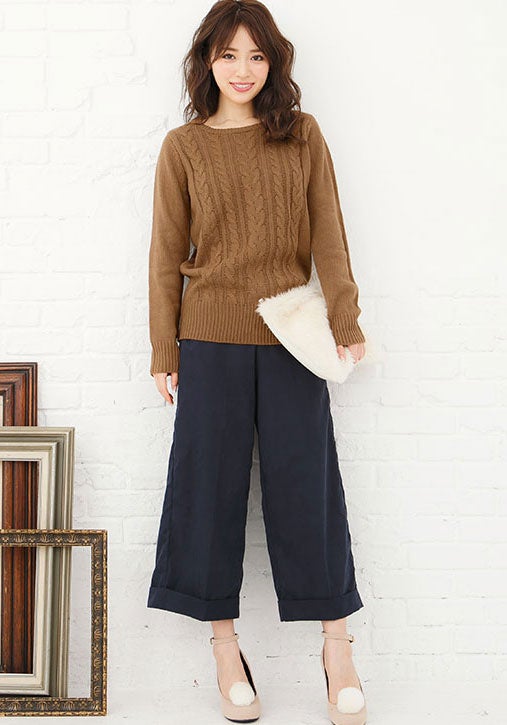 ケーブル編みニット「神戸レタス」1990円（税込）／画像提供：神戸レタス