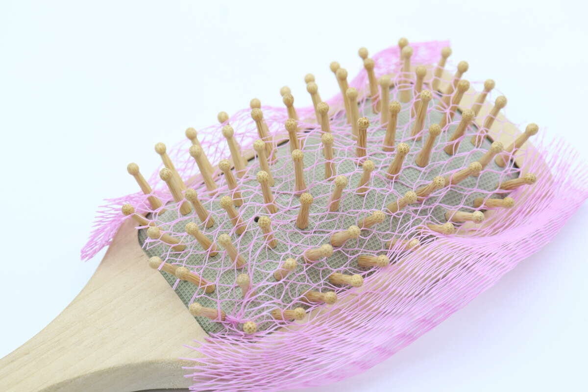 ブラシケアネット　装着方法