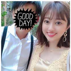 モデルプレス - 菊地亜美、夫婦ショット公開 ラブラブエピソード明かす「可愛い夫」
