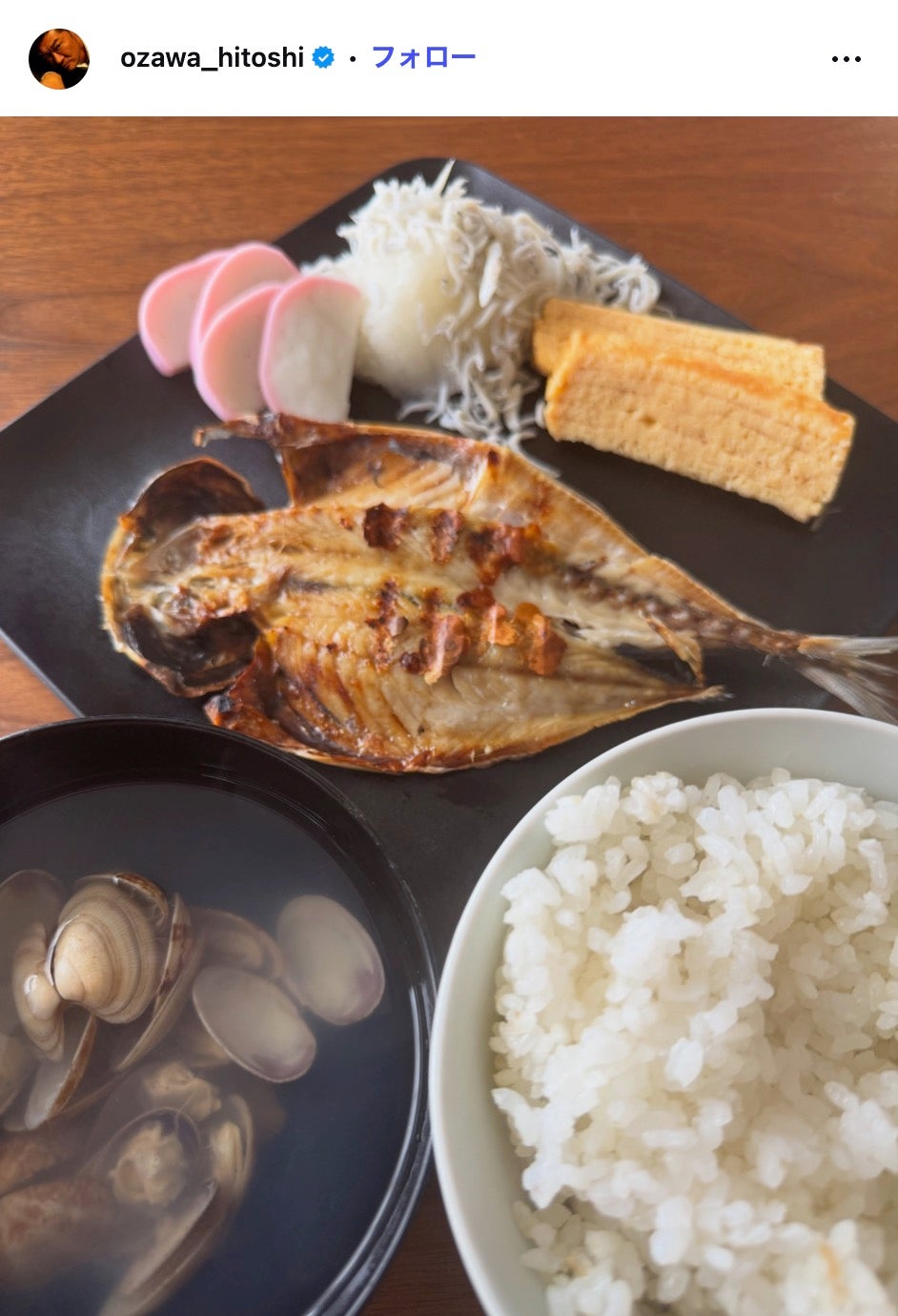 小沢仁志Instagramより