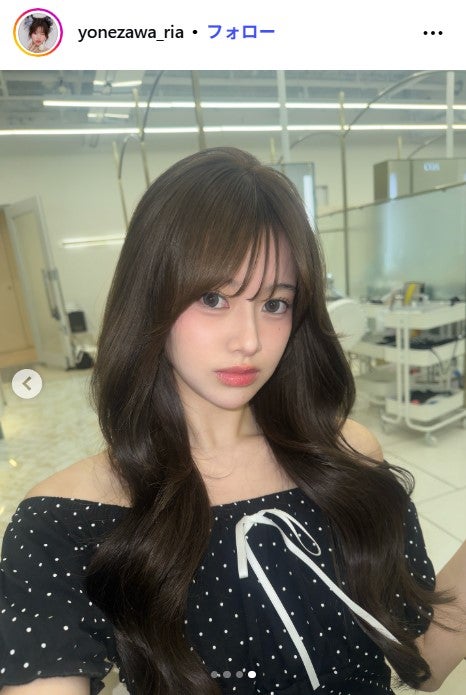 米澤りあInstagramより