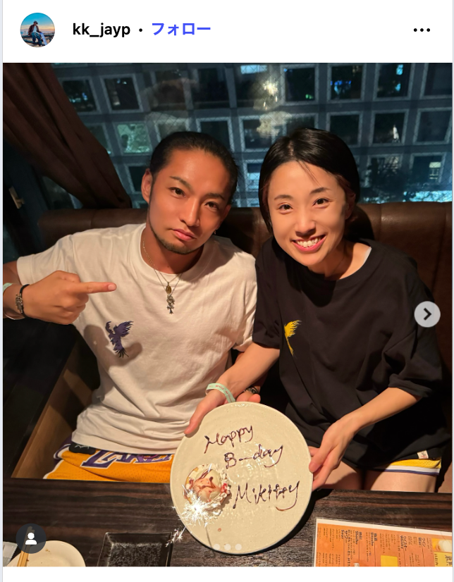 おかよ、隼平/隼平Instagramより