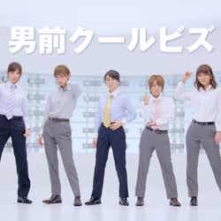 テレビCM第2弾「男前クールビズ」篇より