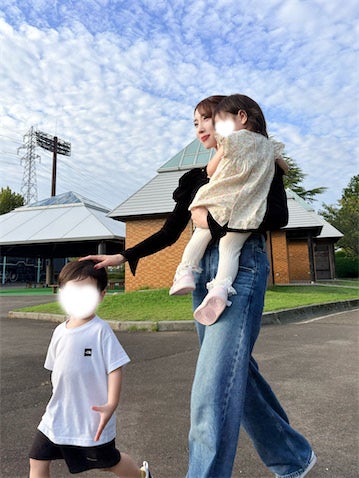 伝説のグラドル・森咲智美、夫の地元・福井を家族で満喫「おいしい空気に、きれいな景色」