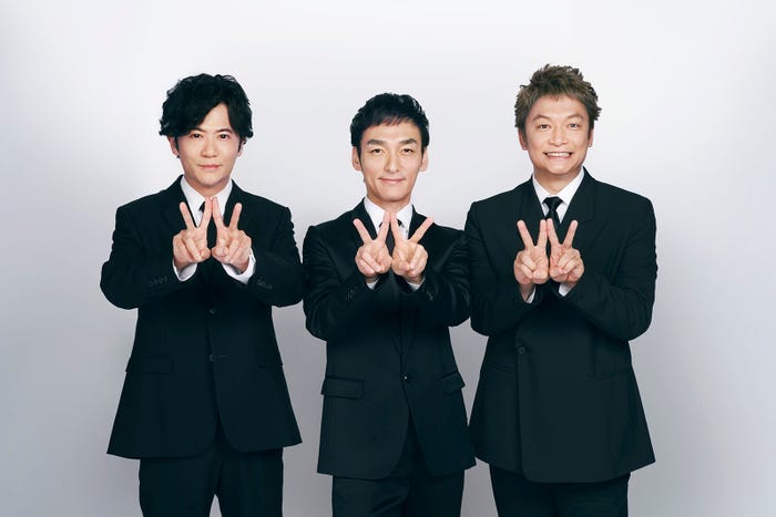 (左から)稲垣吾郎、草なぎ剛、香取慎吾(C)NHK