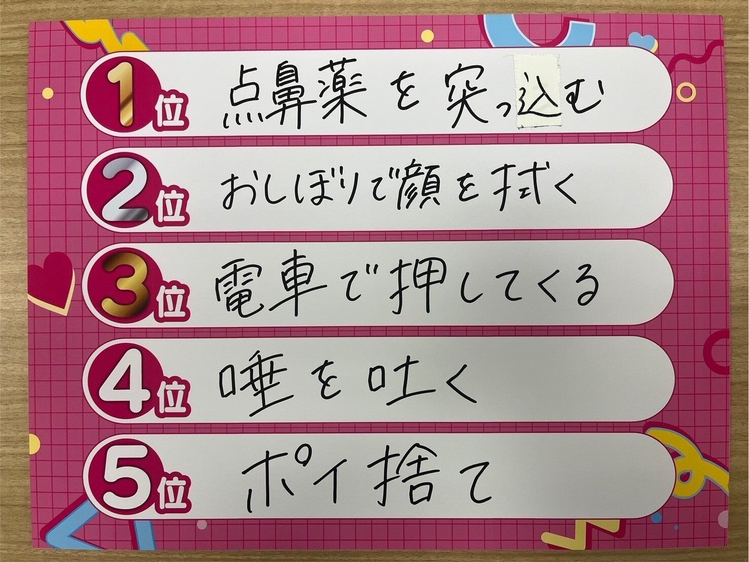 沖玲萌「男性にがっかりする瞬間」トップ5（提供写真）