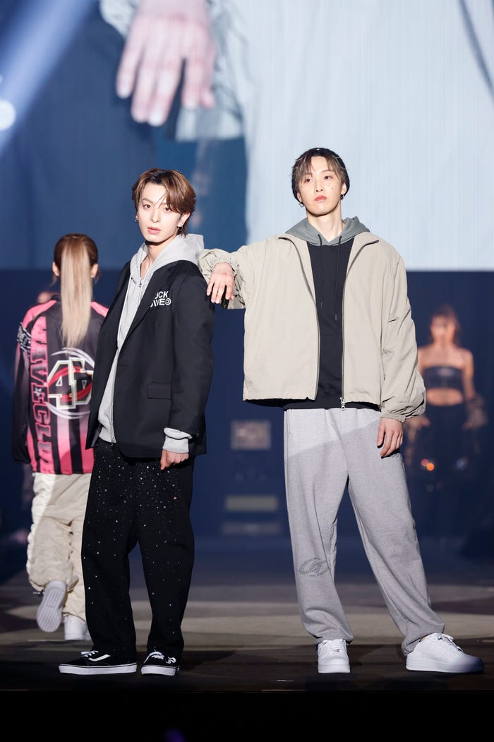 木村慧人、堀夏喜(C)SDGs推進 TGC しずおか 2024 by TOKYO GIRLS COLLECTION