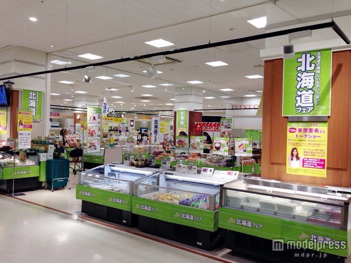 「イトーヨーカドー北海道フェア」の売り場の様子