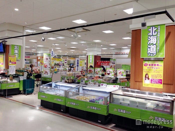 「イトーヨーカドー北海道フェア」の売り場の様子