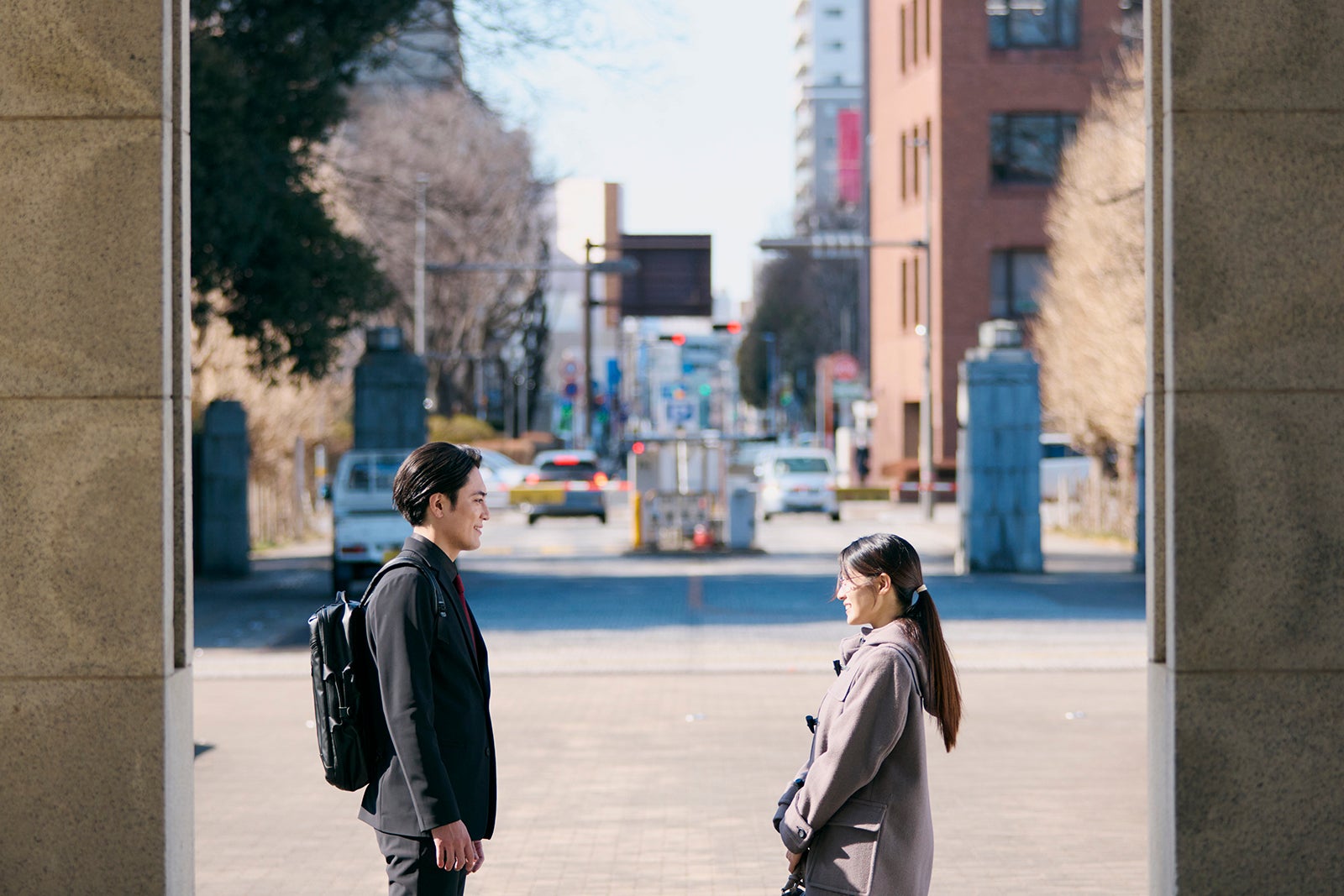 間宮祥太朗、土屋太鳳「イグナイト -法の無法者-」第1話（C）TBS