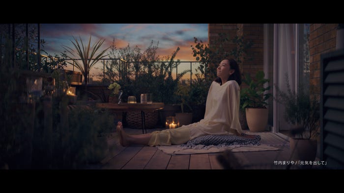 新垣結衣出演新CMより(提供写真)