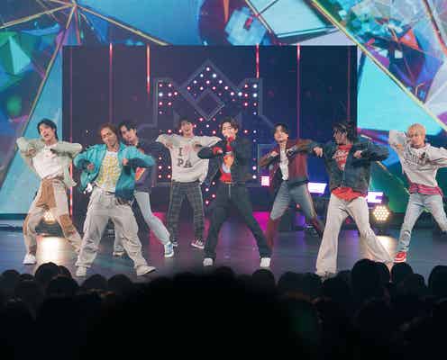 BMSG新グループ「MAZZEL」SEITO、急遽ダンス披露後にハプニング「流石すぎる」とメンバーツッコミ<DEBUT SHOWCASE “Vivid”>