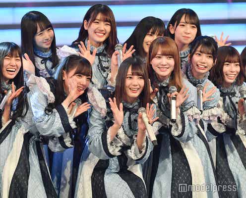 日向坂46、初紅白で堂々ステージ 櫻井翔・綾瀬はるからも“キュンキュンダンス”<紅白本番>