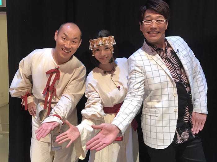 山西惇、釈由美子、古坂大魔王 (画像提供:テレビ朝日)