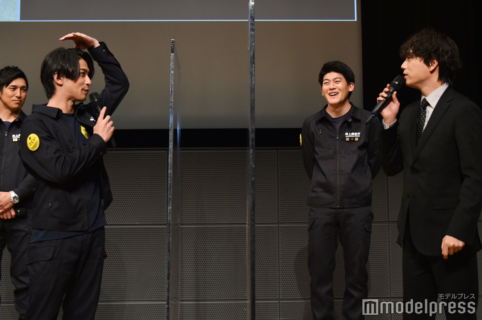 強風の撮影を振り返る横浜流星、山崎育三郎 （C）モデルプレス