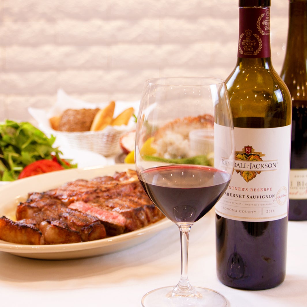 ワインペアリングコース＋6,500円～／画像提供：トラジ