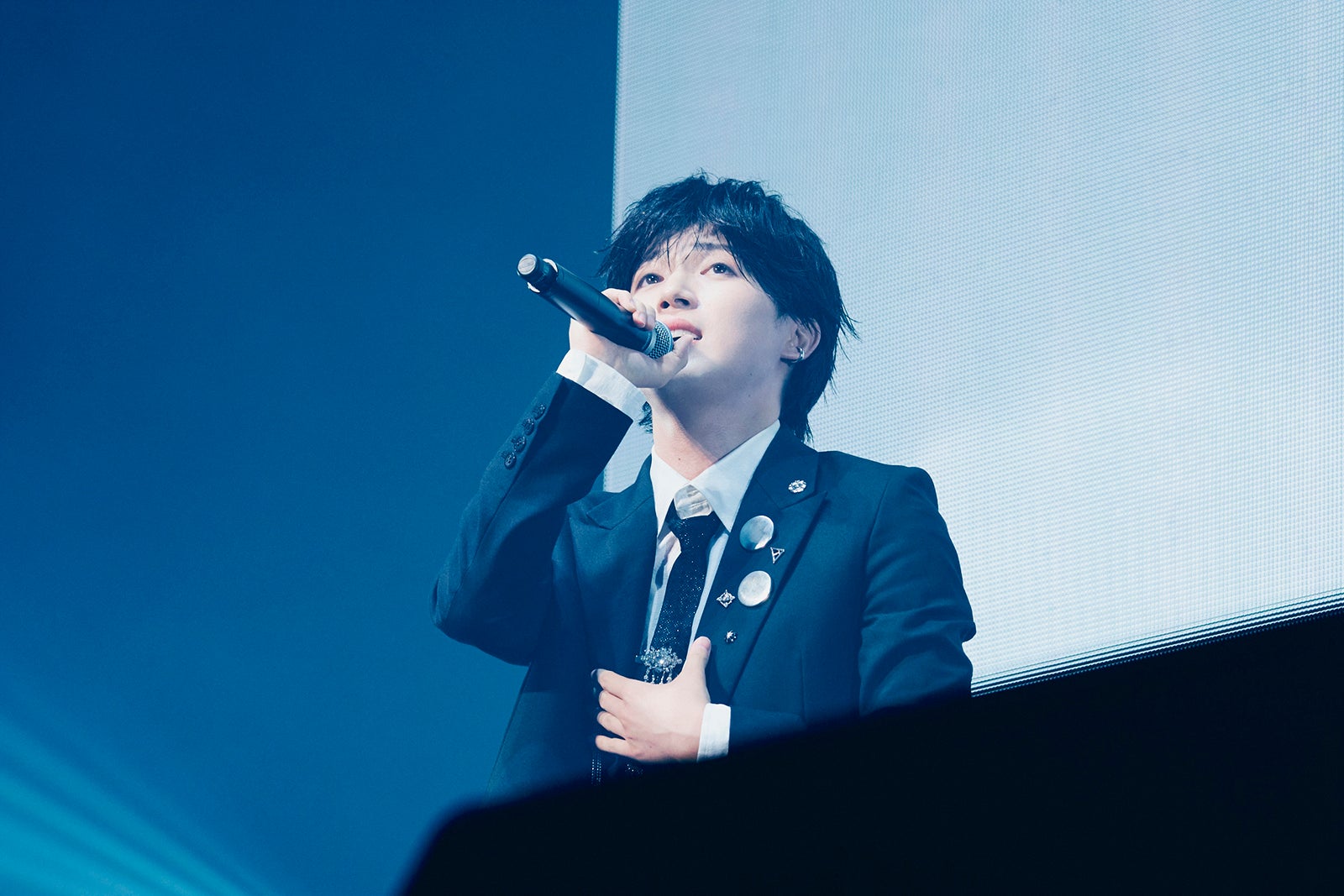 西山智樹／FIRST FANMEETING「TAG SEARCH - 0 to BRAND -」の様子／撮影：林将平 写真提供：ホリプロ