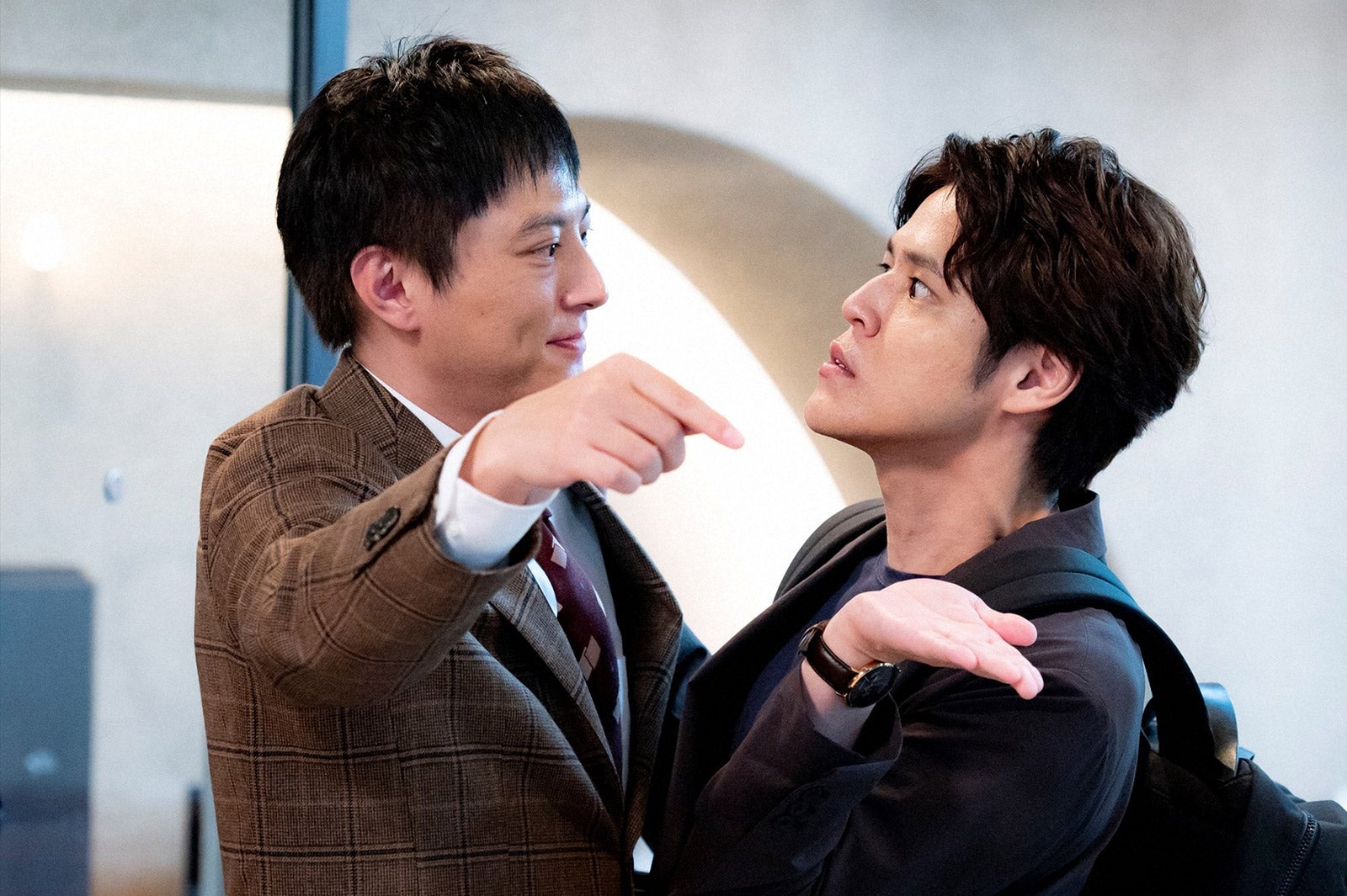 塚本高史、宮野真守「君の花になる」第6話より（C）TBS